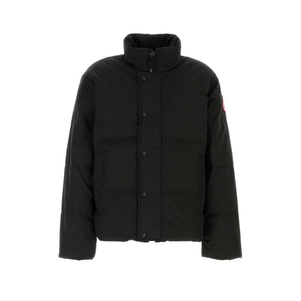 Canada Goose Men Black Polyester Blend Bayview Down Jacket